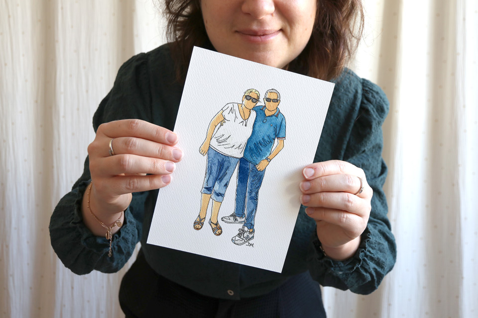 Transformer une photo de vacances en peinture à l'aquarelle