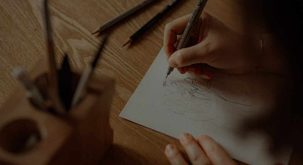 Faire un portrait personnalisé à partir d’une photo.