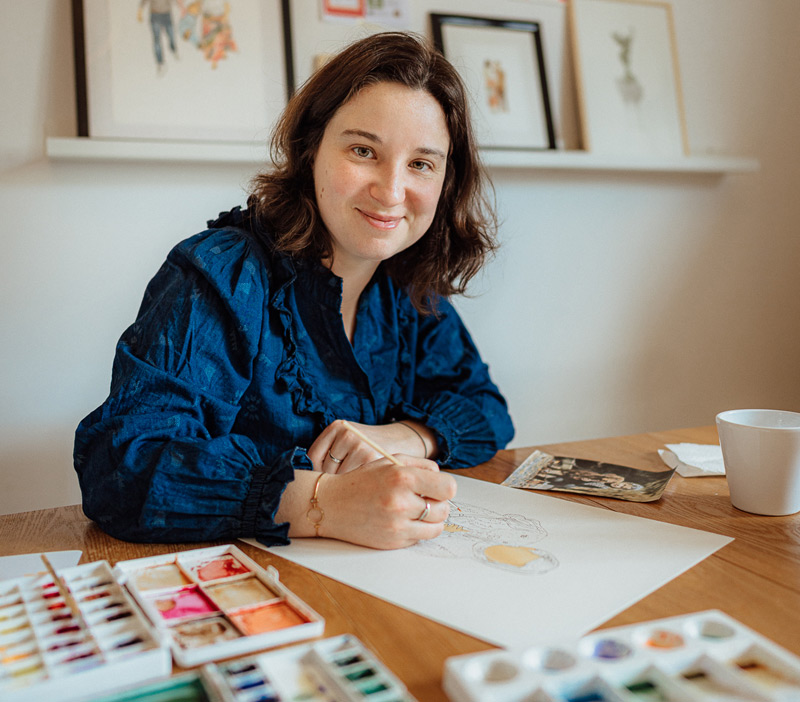 Illustratrice à Bordeaux