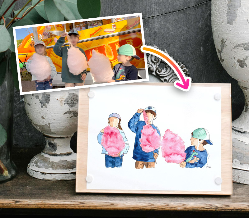 passer une photo en aquarelle