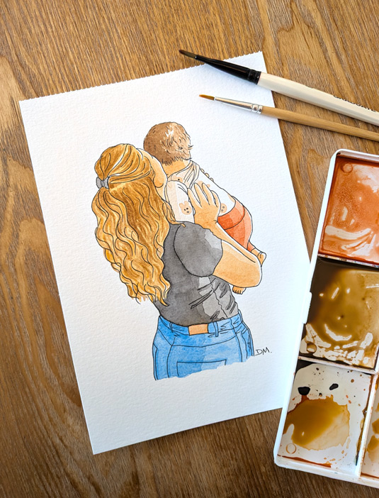 premier enfant d'un couple marié