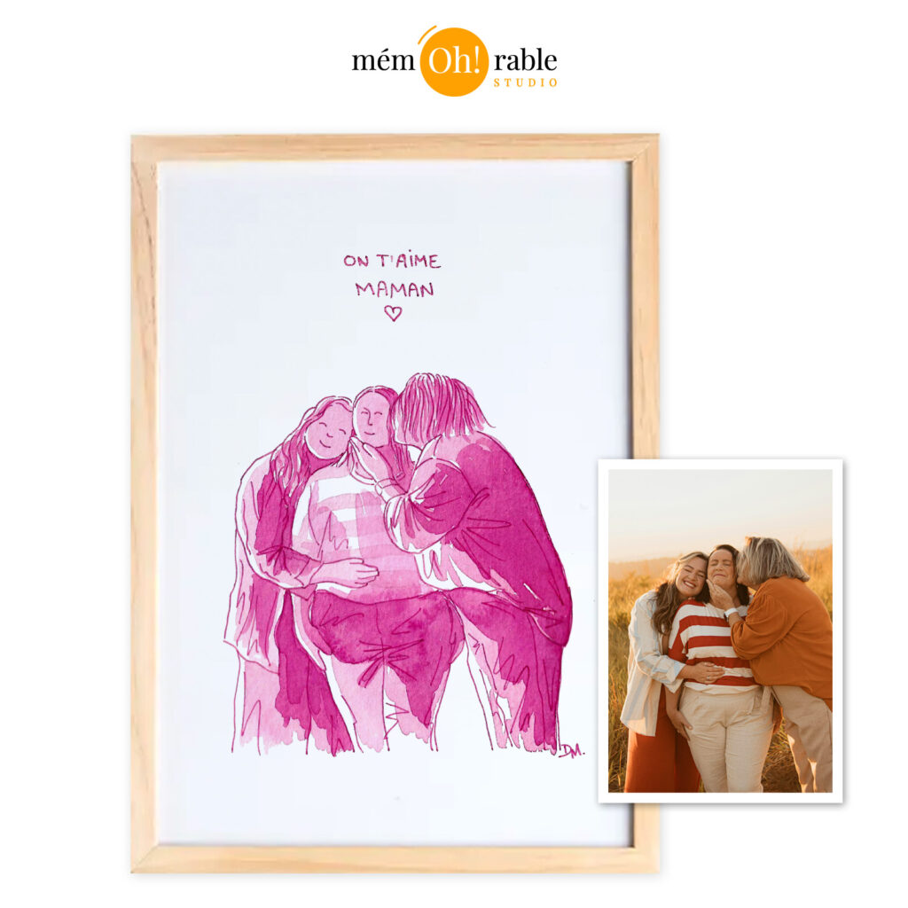 Cadeau Fête des Mères personnalisé