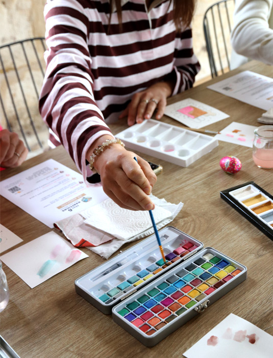 cours aquarelle à bordeaux
