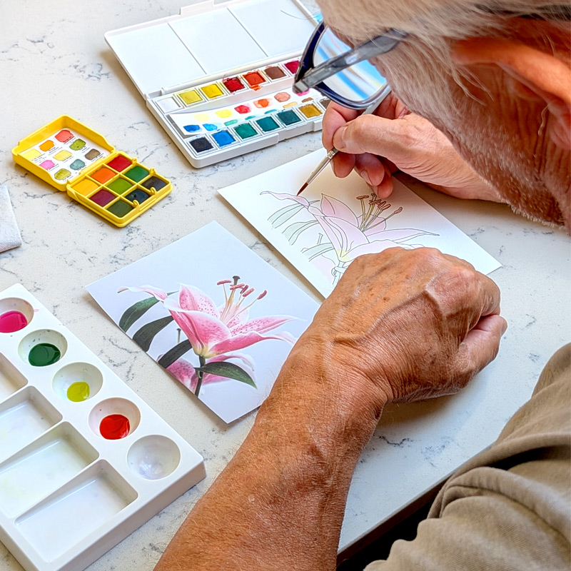 cours d'aquarelle à bordeaux